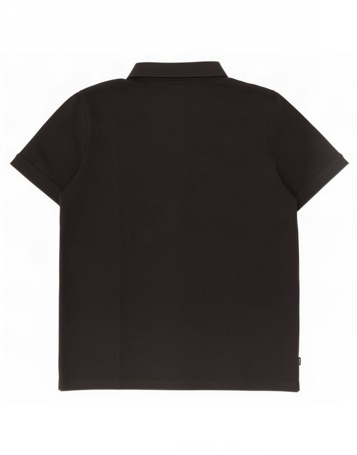 Puma Herren Poloshirt Große schwarze Baumwolle