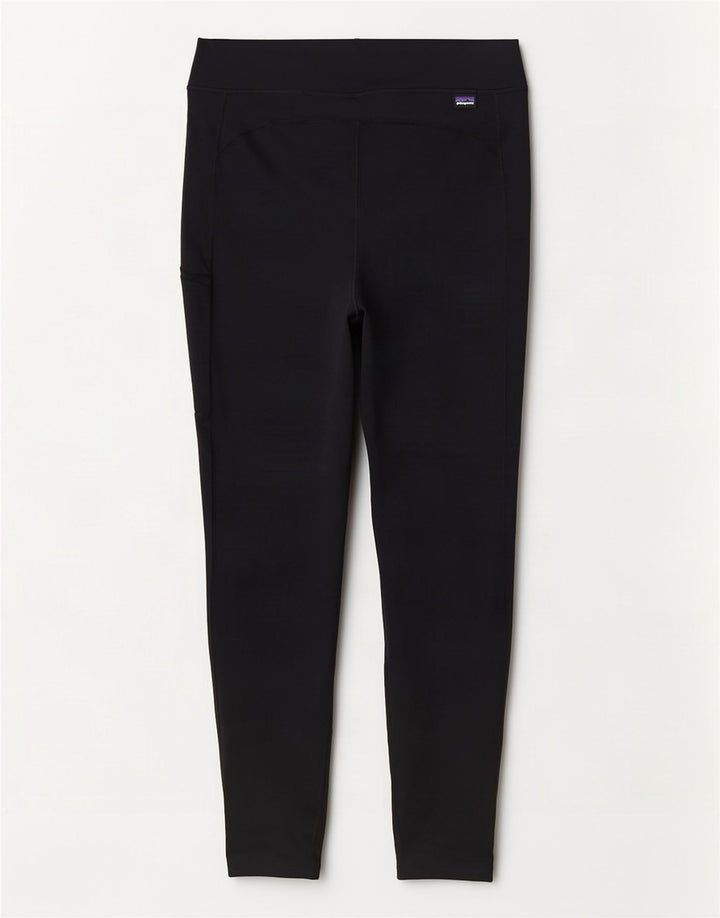 Patagonia Damen Leggings UK 16 Large Schwarz Polyester
