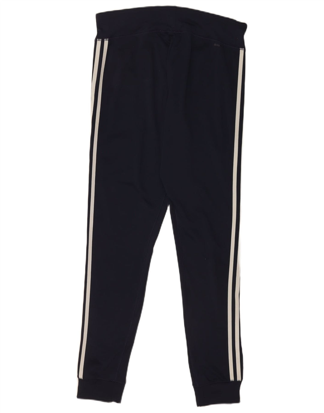 Adidas Damen Leggings UK 8 Small Marineblau Polyester