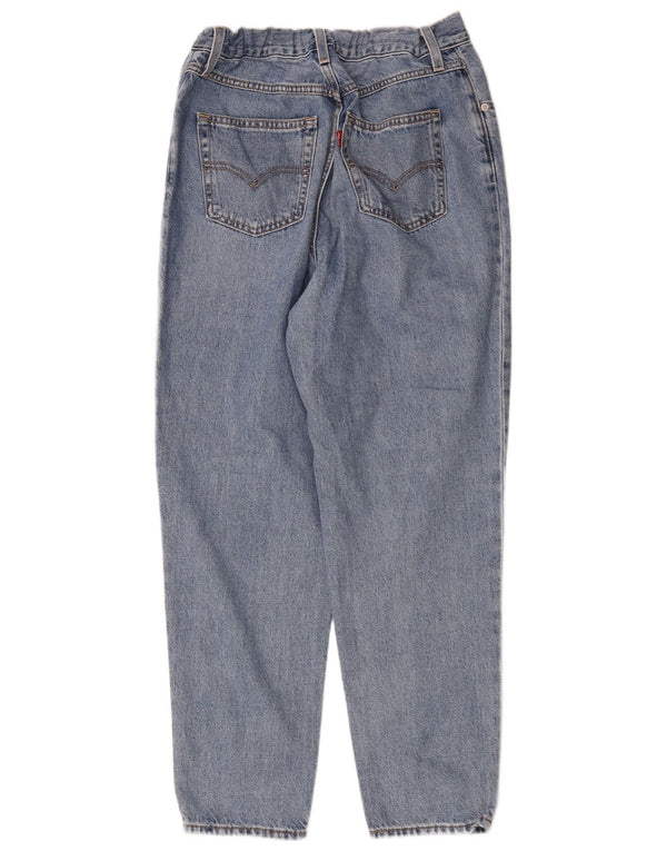 Levi's Damen Tapered Jeans W30 L28 Blaue Baumwolle