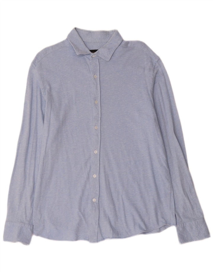 Massimo Dutti Herrenhemd XL Blau