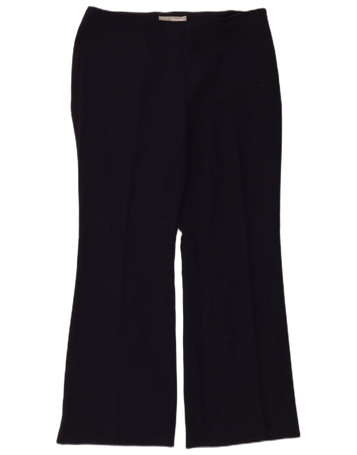 Marks & Spencer Damen Freizeithose UK 12 M W32 L28 Marineblau
