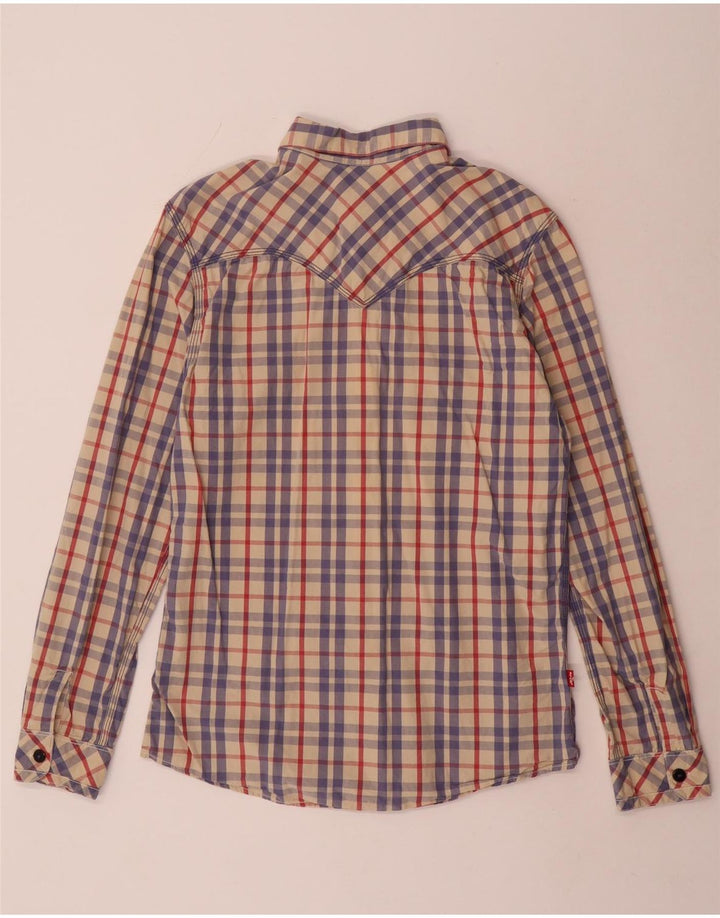 Levi's Herren-Hemd in Standard-Passform, mittelgroß, mehrfarbig, kariert, Baumwolle