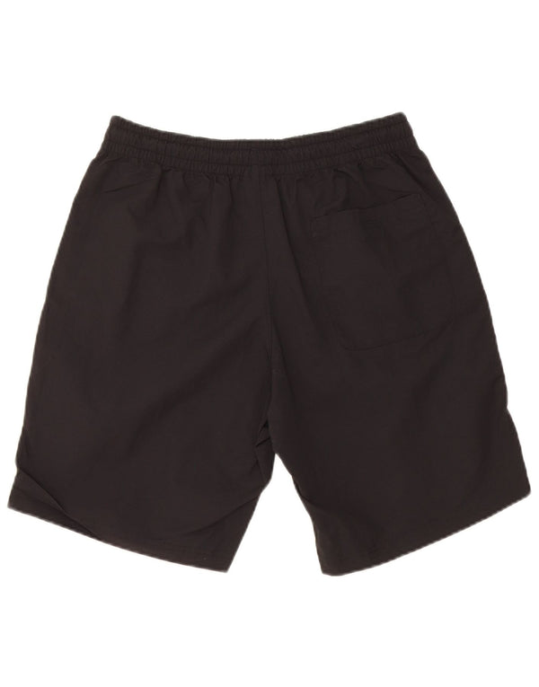 Reebok Herren Sportshorts Small Schwarz Polyamid