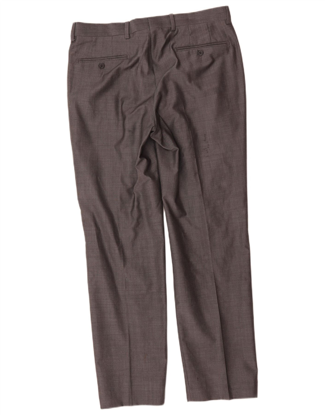 Marks & Spencer Herren Autograph Gerade Anzughose W32 L31 Graue Wolle