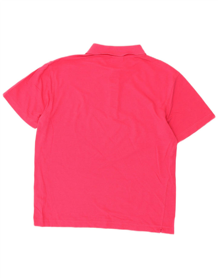 Lacoste Herren-Poloshirt, Größe 4, mittelrosa, Baumwolle