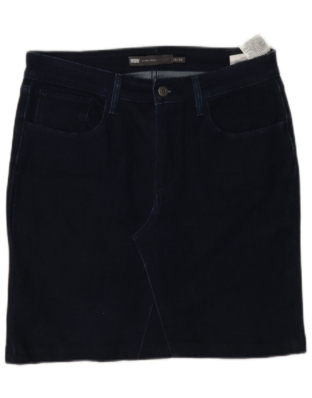 Levi's Damen-Jeansrock W30 aus mittelblauer Baumwolle in Marineblau