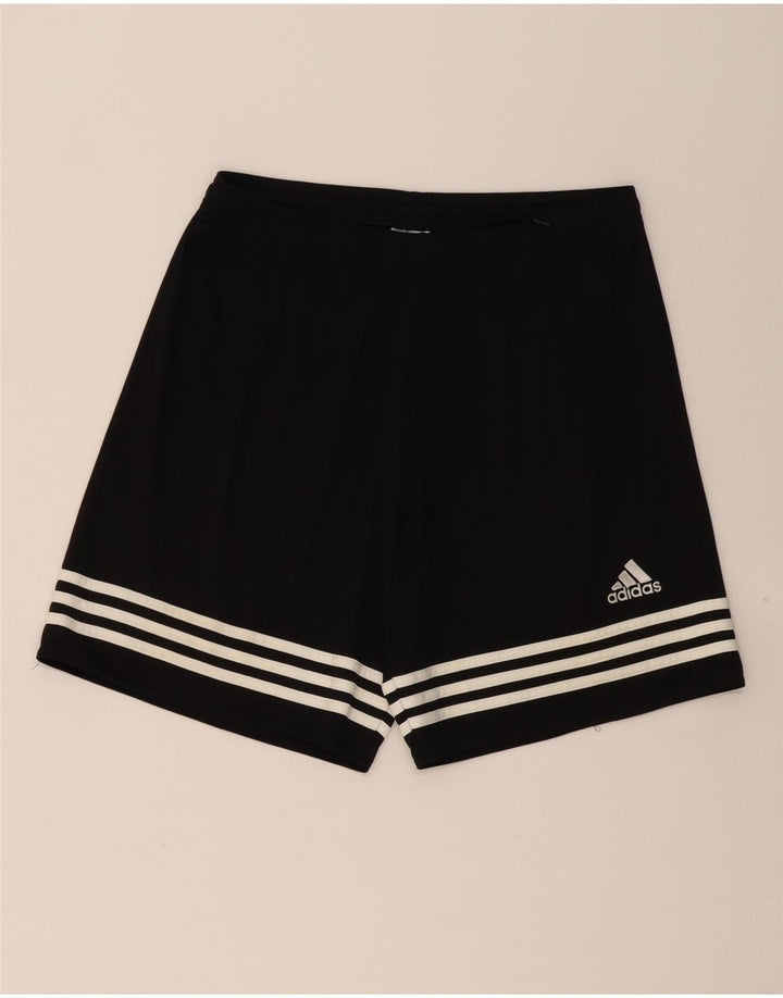 ADIDAS Mens Climalite Sport Shorts Large  Black Polyester Vintage Adidas and Second-Hand Adidas from Messina Hembry 