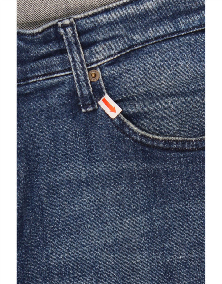 TOMMY HILFIGER Herren Slim Jeans W38 L34 Blaue Baumwolle