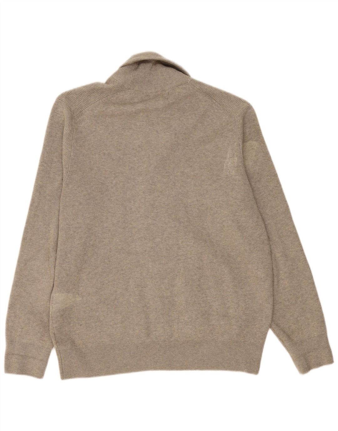 MARKS & SPENCER Herren-Cardigan-Pullover UK 44/46 XL Graues Polyester