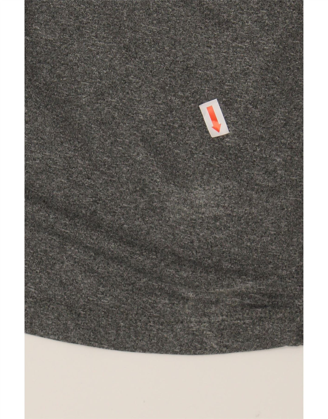 REEBOK Womens Graphic Hoodie Jumper UK 16 Large Grey Polyester Vintage Reebok and Second-Hand Reebok from Messina Hembry 