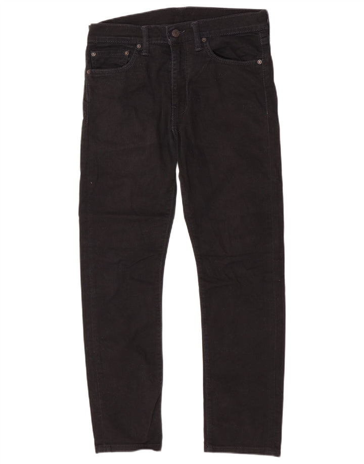 Levi's Herren Slim Jeans W31 L27 Schwarz