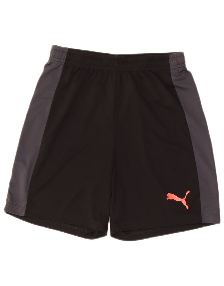 Puma Herren Sportshorts XS Schwarz Colourblock Polyester