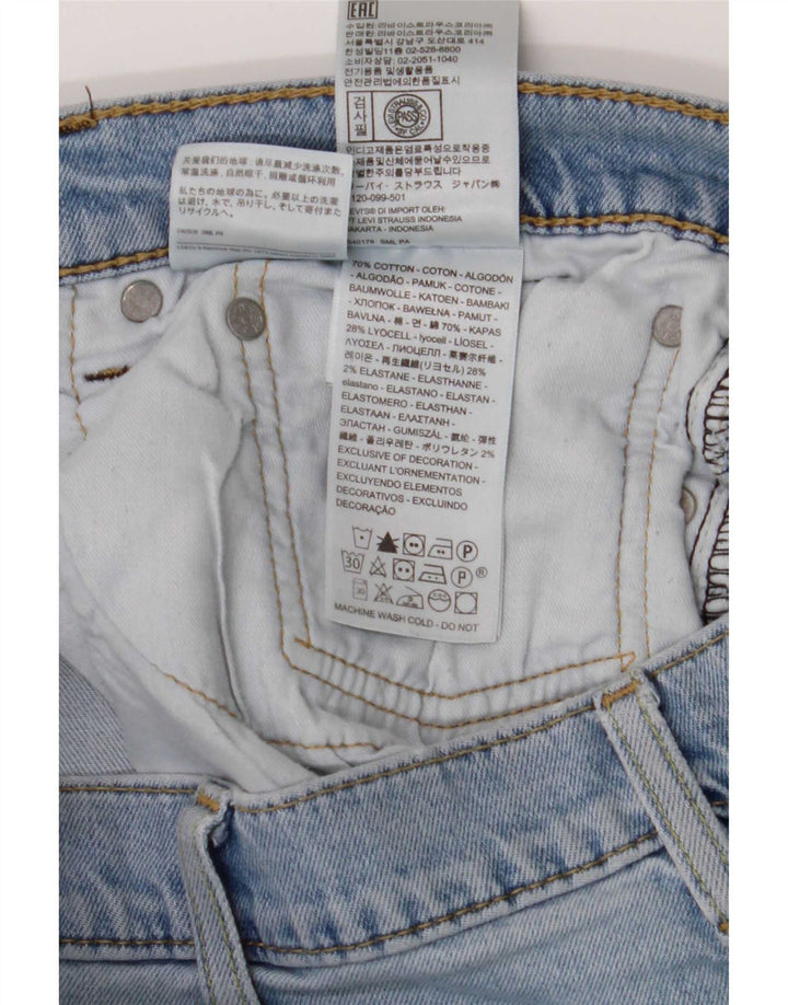 Levi's Herren 514 Straight Jeans W38 L32 Blaue Baumwolle