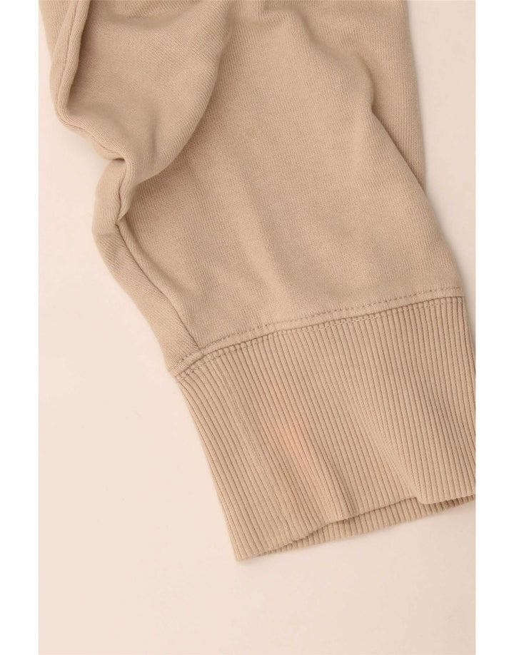 Superdry Herren-Pullover mit grafischem Kapuzenpullover, Größe S, Beige