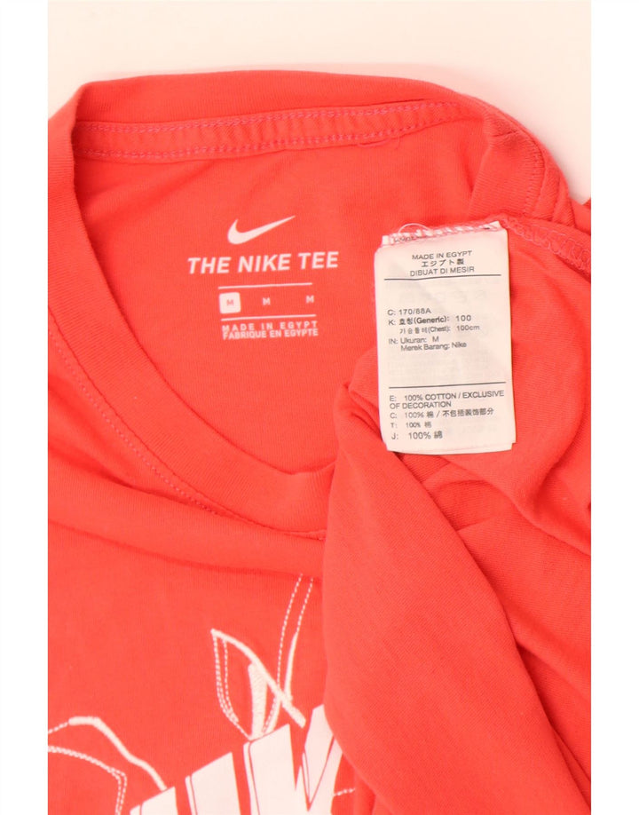 Nike Herren-T-Shirt mit Grafik, mittelorange Baumwolle