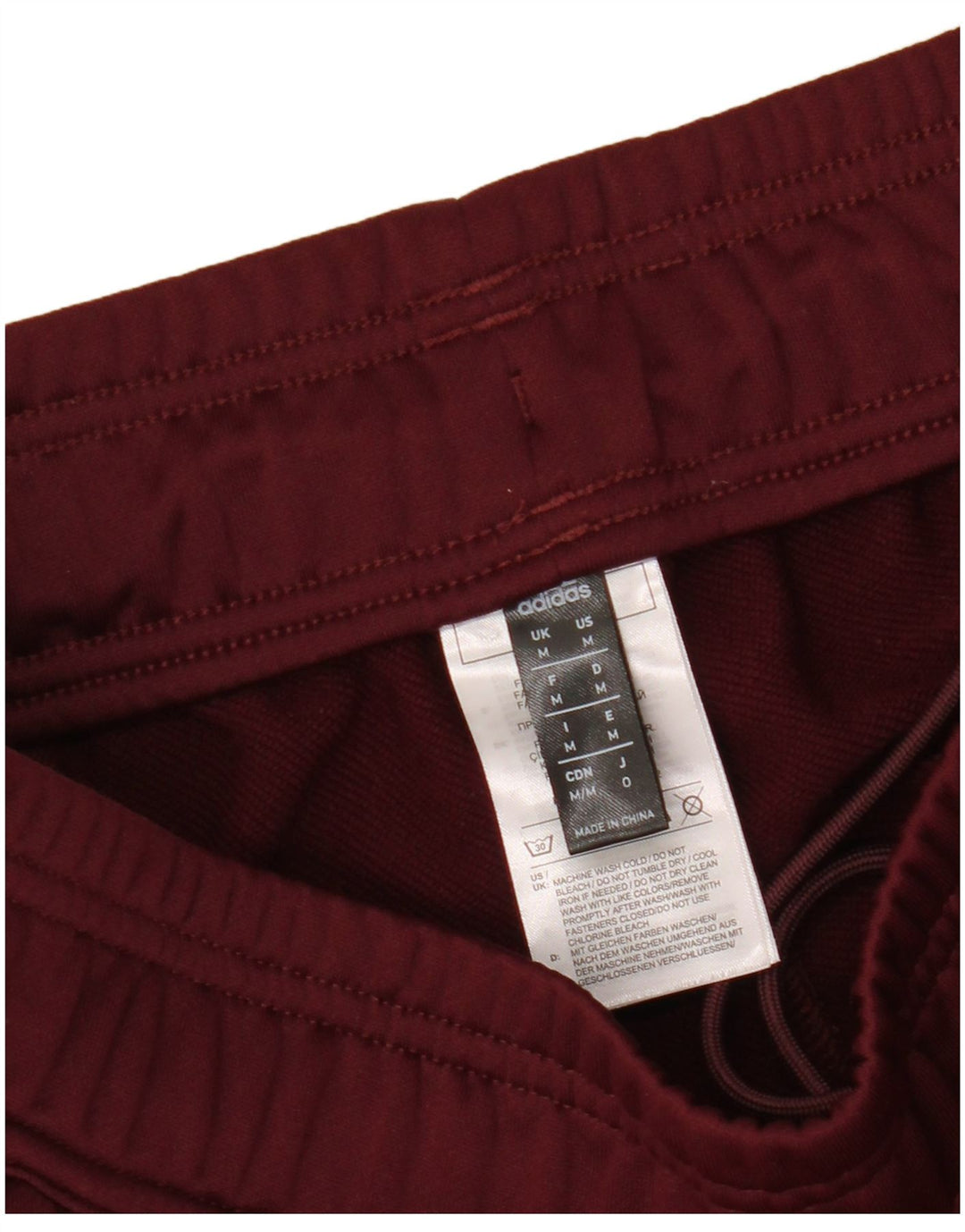 ADIDAS Herren Munster Rugby Sport Shorts Medium Maroon Colourblock Polyester