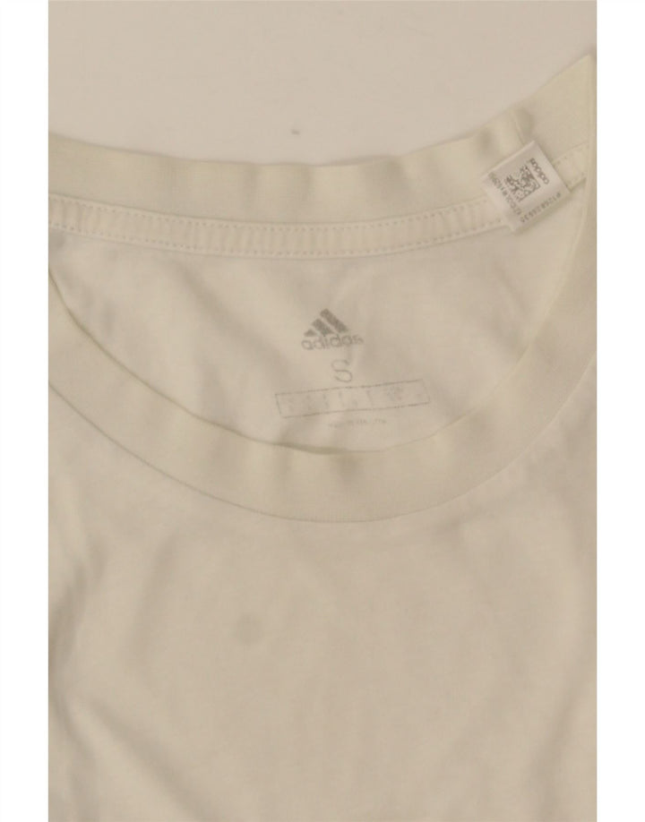 Adidas Herren T-Shirt Top Small Weiß