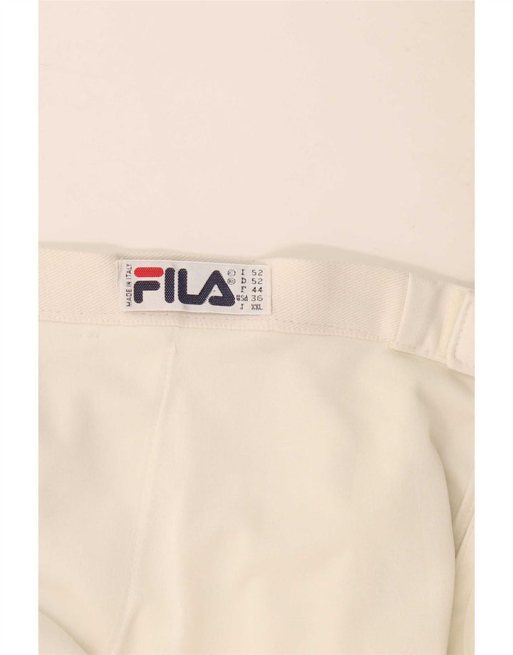 Fila Damen Chino-Shorts IT 52 2XL Off White