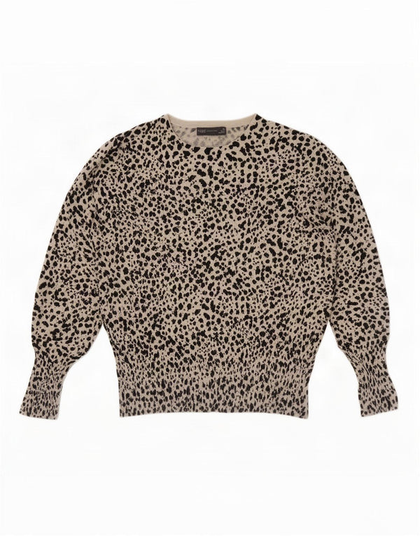 Marks & Spencer Damen-Pullover mit U-Boot-Ausschnitt, UK 20 2XL Beige