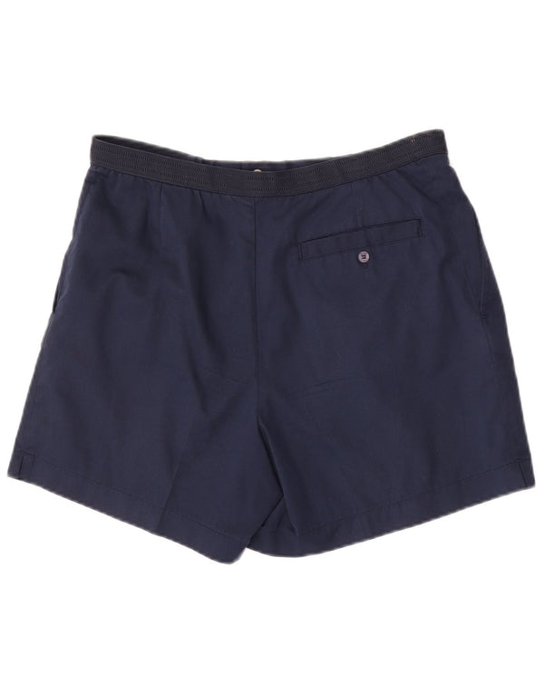 Fila Herren Pegged Chino Shorts IT 48 Medium W32 Marineblaues Polyester