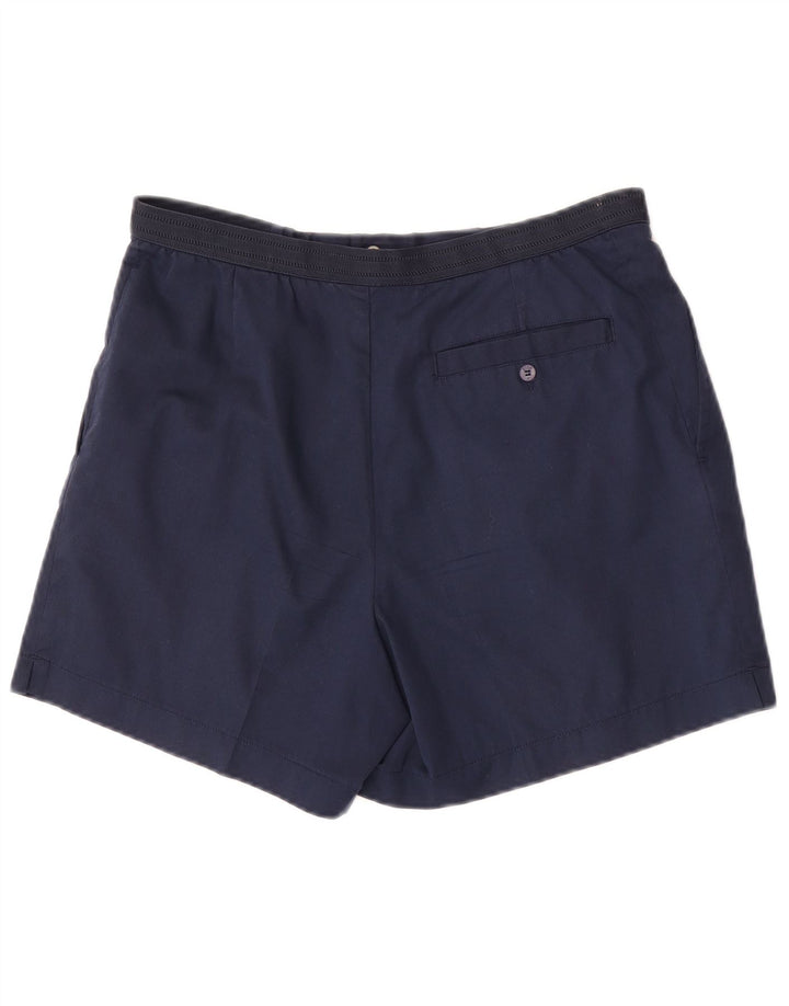 Fila Herren Pegged Chino Shorts IT 48 Medium W32 Marineblaues Polyester
