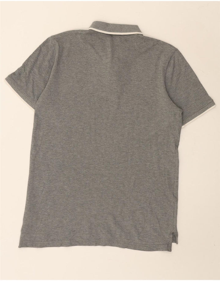 Puma Herren Poloshirt mittelgraue Baumwolle