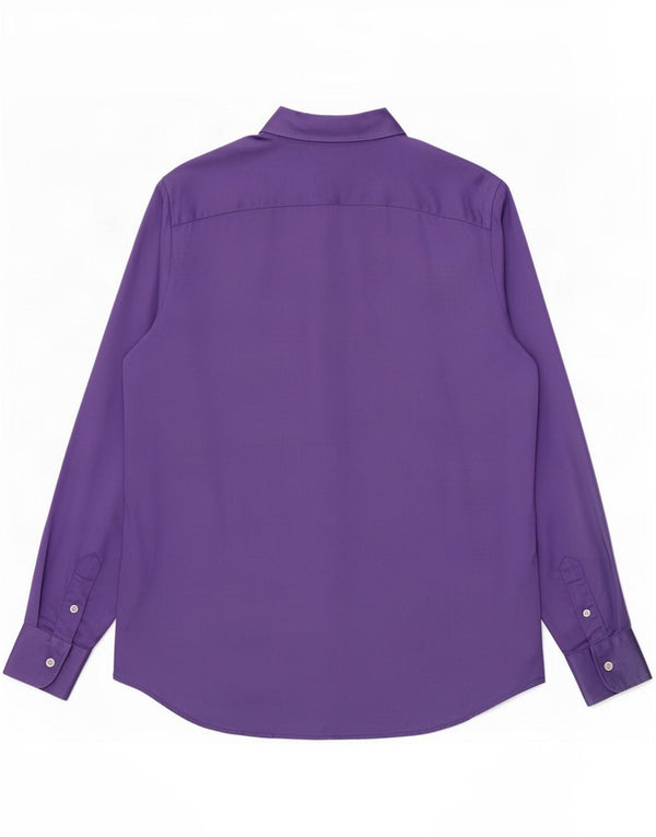 Ralph Lauren Damen Hemdbluse UK 14 Mittellila Viskose