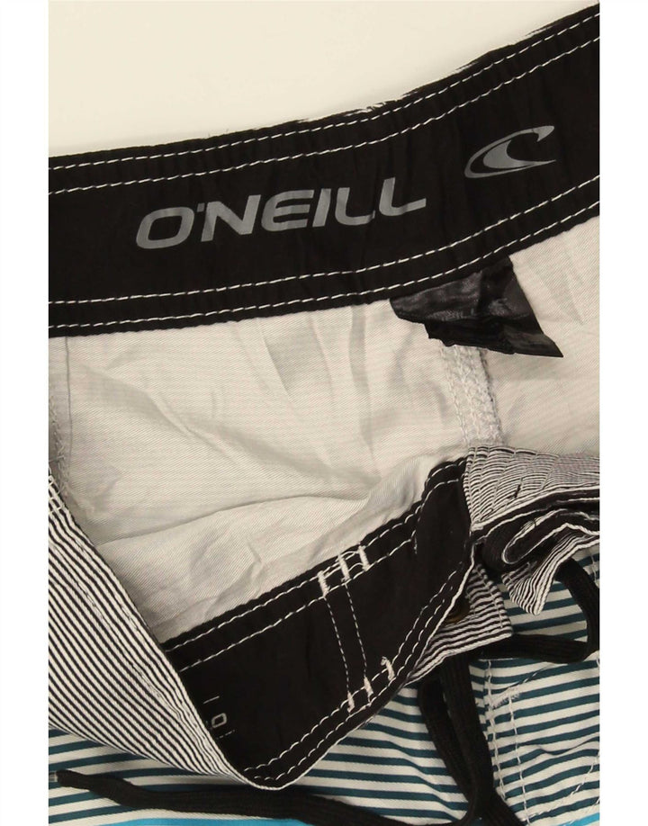 O'Neill Herren-Badeshorts, klein, mehrfarbig, gestreift, Polyester