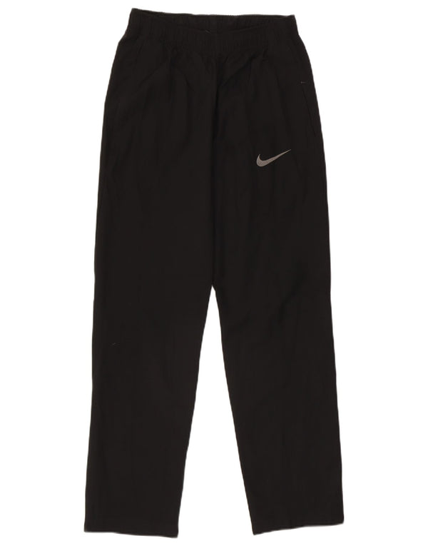 Nike Mens Dri Fit Tracksuit Trousers Small Black Polyester