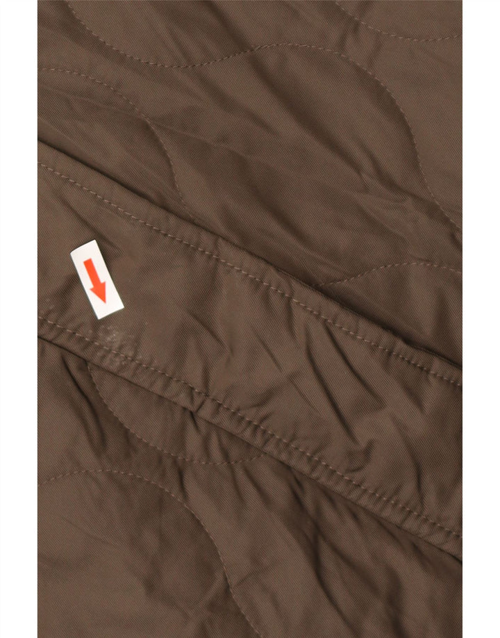 VANS Damen Übergroße Bomberjacke UK 14 Medium Khaki Polyester