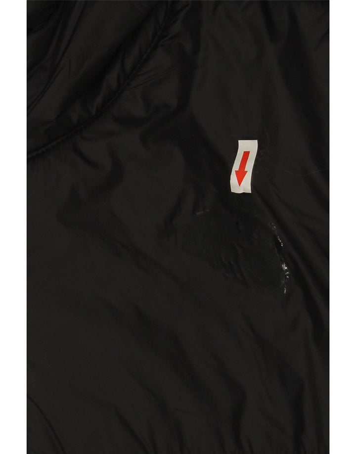 Puma Herren-Kapuzenjacke, gepolstert, Größe 40, Größe L, grau, Polyester