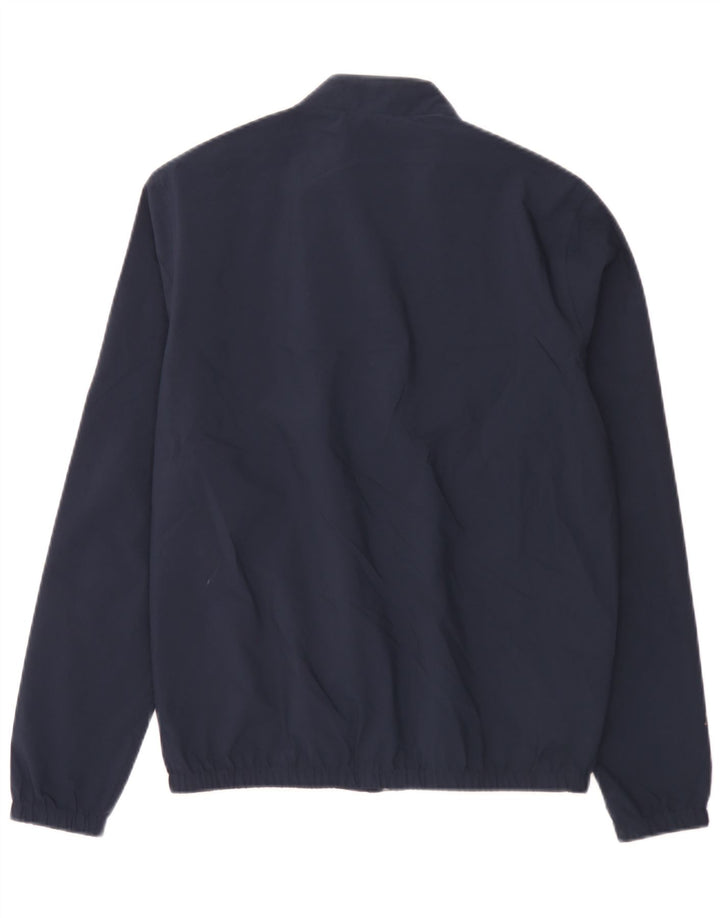 Zara Herren-Trainingsanzug-Oberteil, mittleres marineblaues Polyester