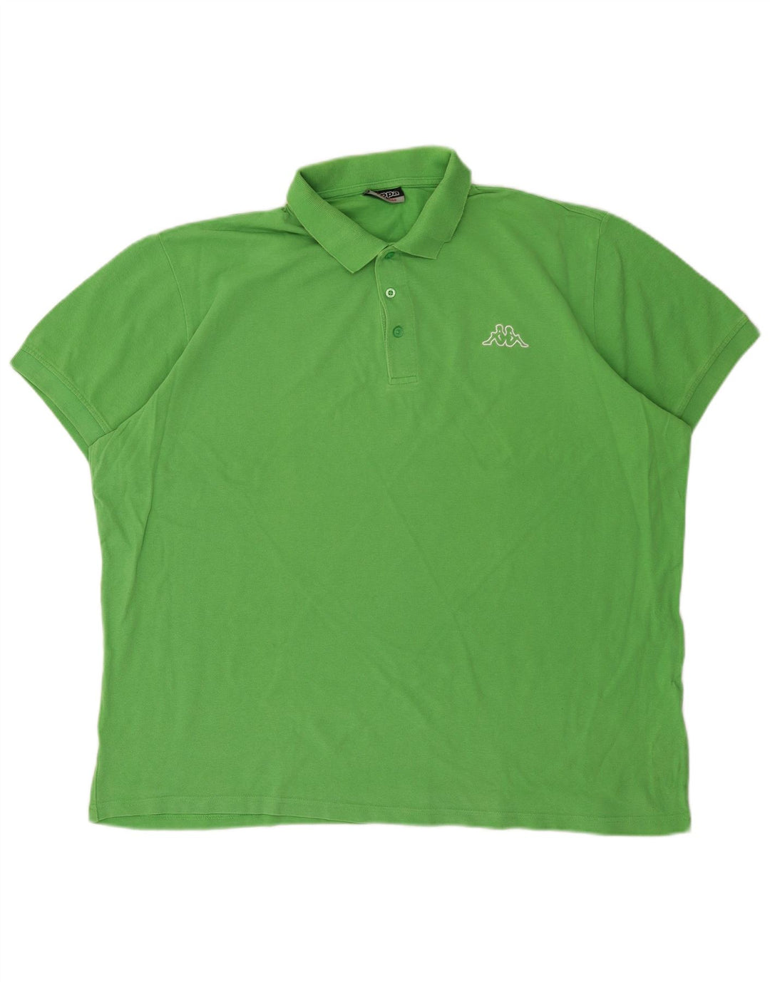 KAPPA Herren Poloshirt 2XL Grüne Baumwolle