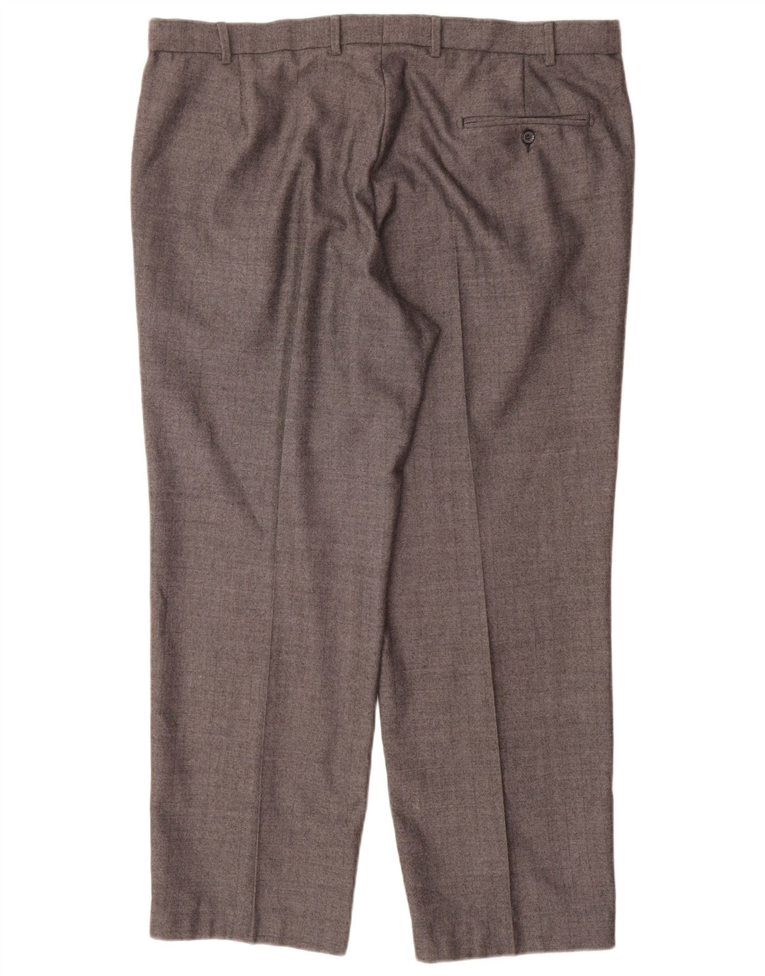 Marks & Spencer Herren-Anzughose, gerade, normale Passform, W40, L29, graue Wolle