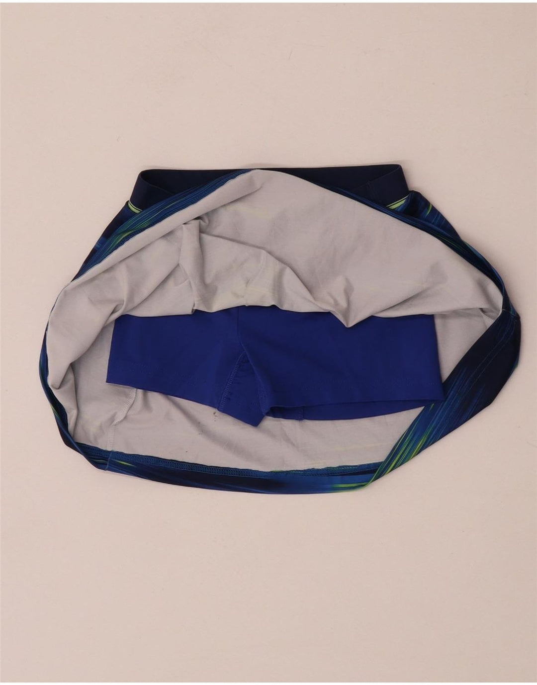 Adidas Mädchen Climalite Skort 7–8 Jahre Marineblau gestreiftes Polyester