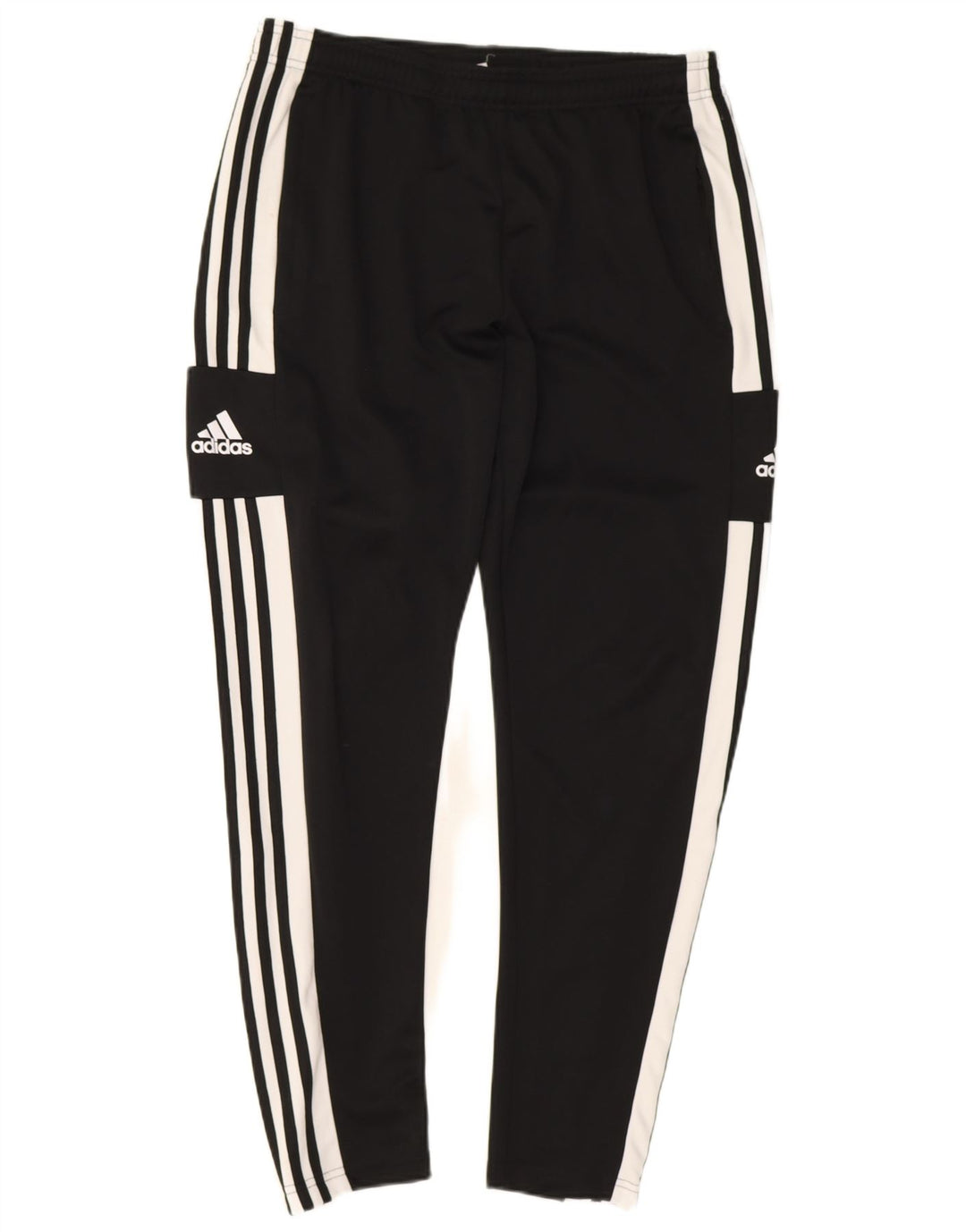 Adidas Herren-Trainingshose mit Grafik, groß, aus schwarzem Polyester