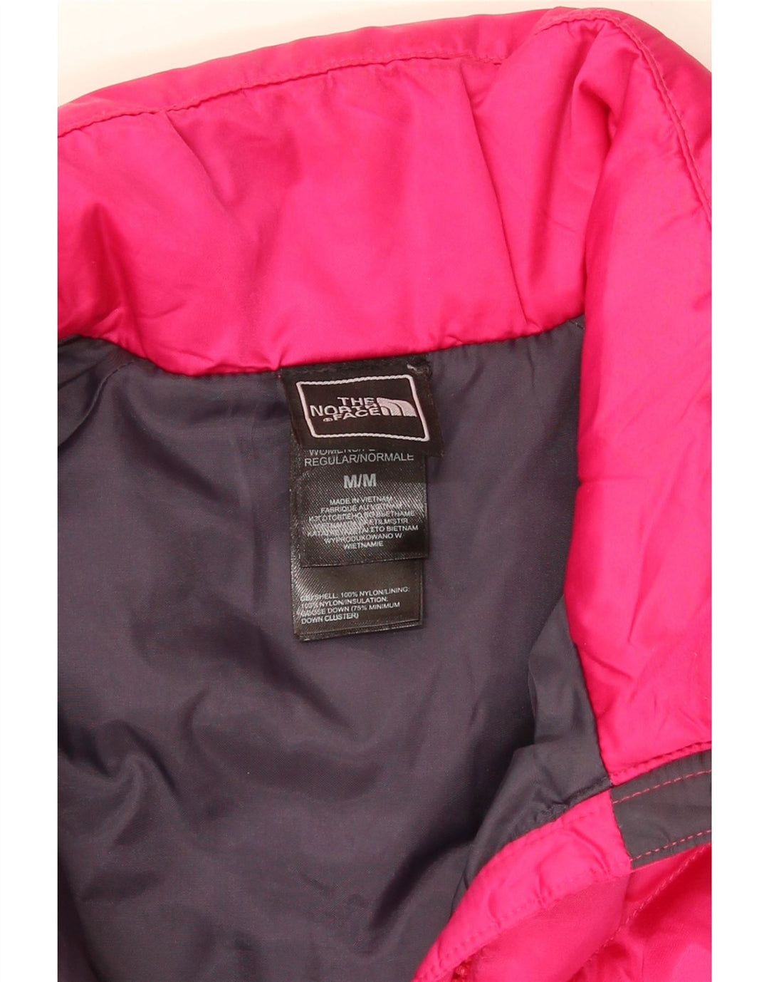 The North Face Damen Wattierte Jacke UK 14 Mittelrosa Nylon