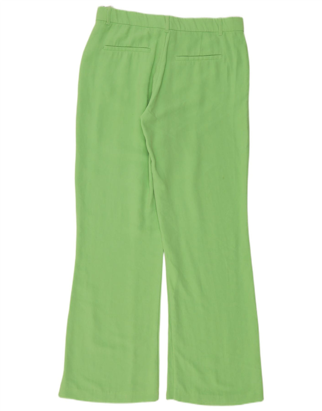 Gerade Chino-Hose für Damen von Zara, Größe L, W34, L33, Grün, Polyester