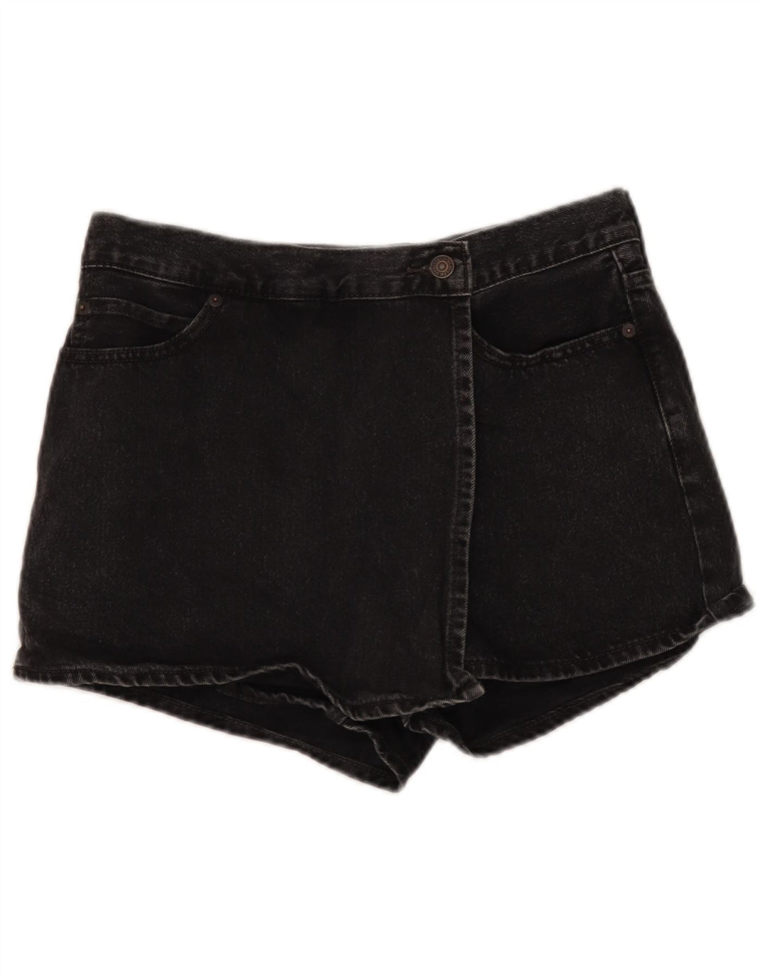 Levi's Damen Jeansshorts W28 Mittelschwarze Baumwolle