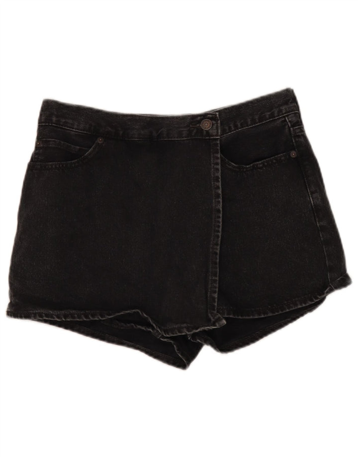 Levi's Damen Jeansshorts W28 Mittelschwarze Baumwolle