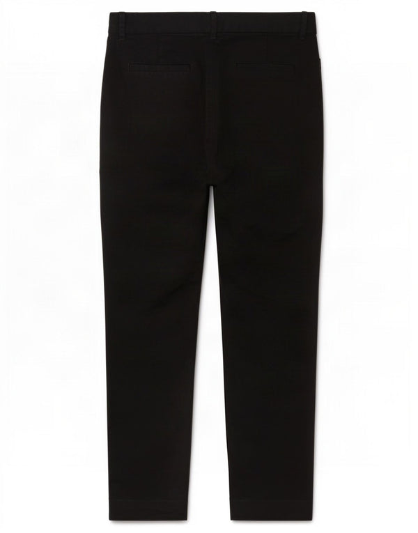 Gap Damen Skinny Ankle Casual Hose US 8 Medium W30 L27 Schwarze Baumwolle