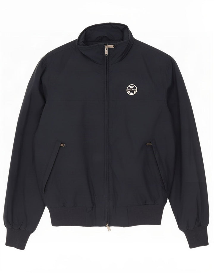 North Sails Herren Bomberjacke UK 38 Medium Navy Blue Polyamid