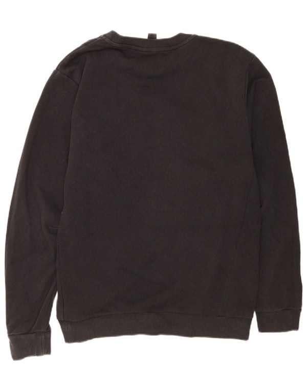 Adidas Herren Grafik-Sweatshirt-Pullover, mittelschwarz, Baumwolle