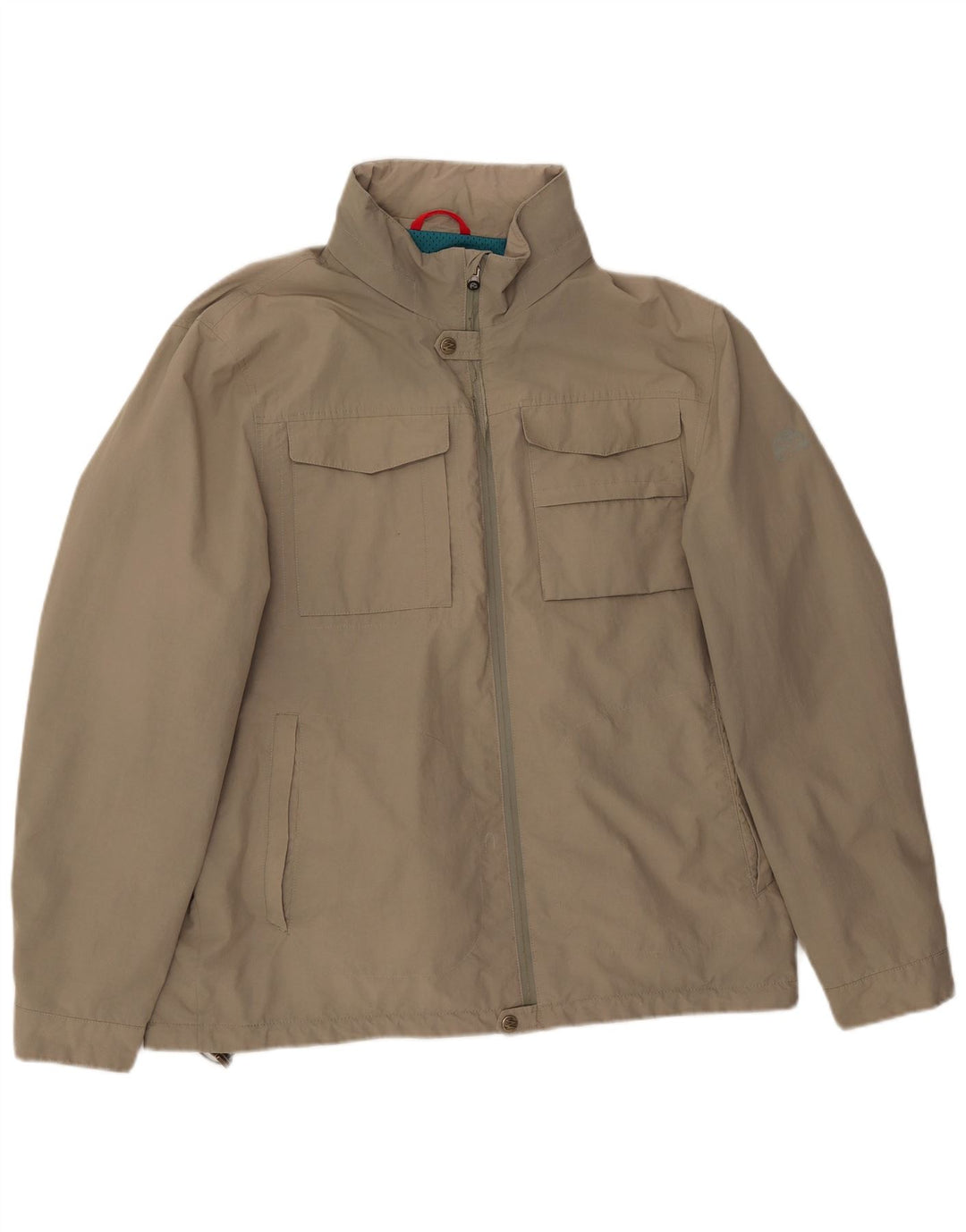 KLEPPER Herren-Utility-Jacke mit Kapuze, UK 42, XL, Beige