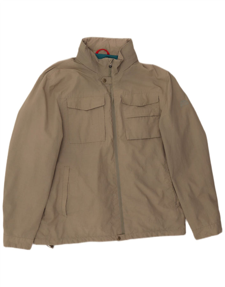 KLEPPER Herren-Utility-Jacke mit Kapuze, UK 42, XL, Beige