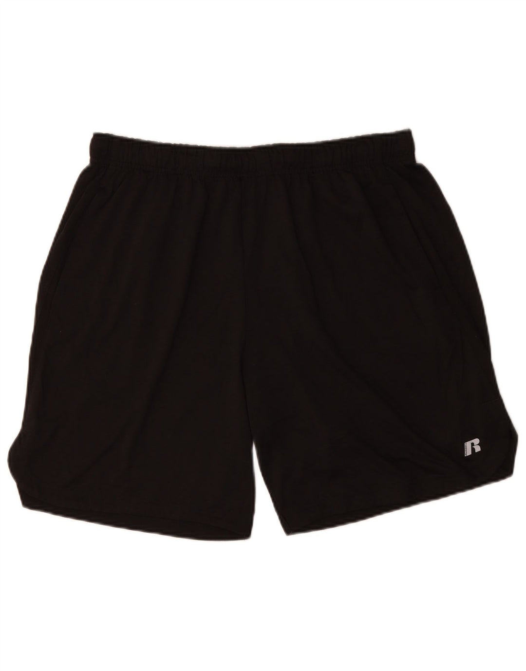 RUSSELL ATHLETIC Herren-Sportshorts, groß, schwarzes Polyester