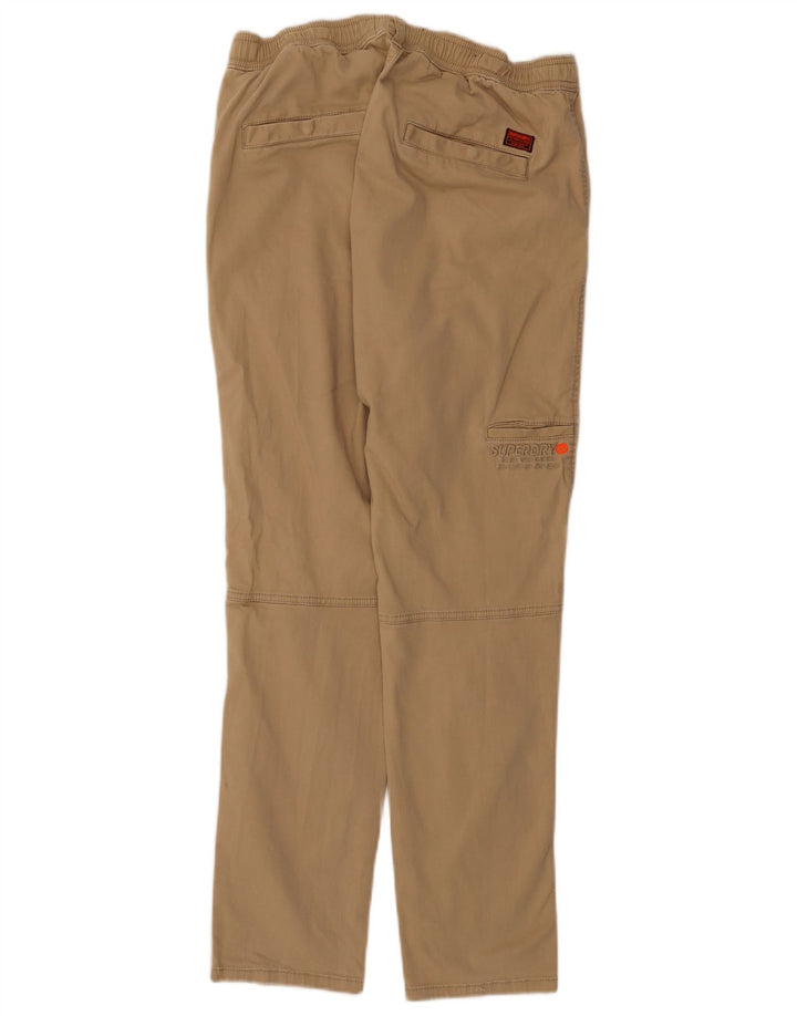 SUPERDRY Gerade Cargohose für Herren, W32, L29, Beige, Baumwolle