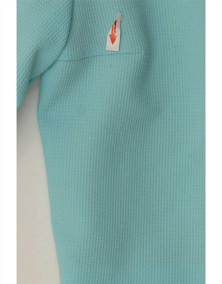 Vintage Damen Bolero Jacke UK 10 Klein Blau