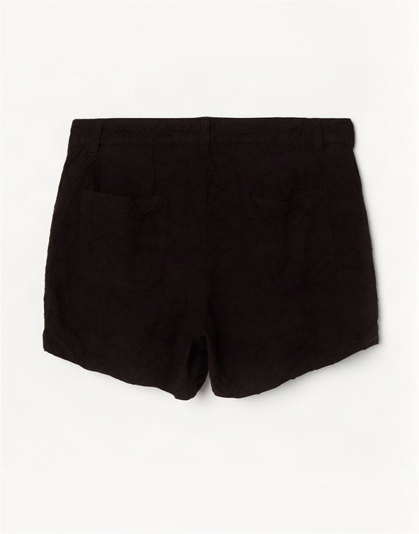 Jack Wills Damen Chinoshorts UK 12 Medium W30 Schwarze Baumwolle